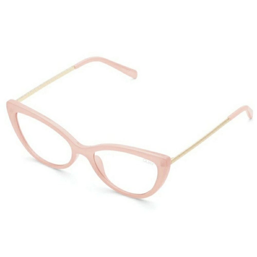 🧡 Quay Australia Lustworthy Glasses Blue Light Pink - Picture 3 of 8